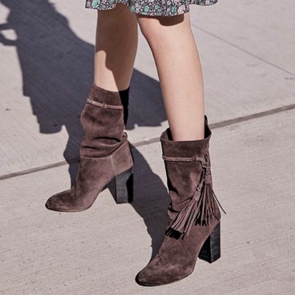 Fermel' Slouch Tassel Boot by VINCE CAMUTO size 6